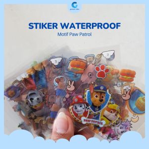 Sticker NONO Kartun Korea Bahan PVC Paw Patrol ECER 1 LEMBAR Stiker Waterprooft