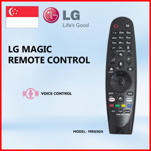 LG Magic Remote Control MR650A - Voice Control Only (No Mouse Pointer) - For LG Smart TVs