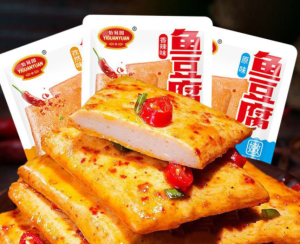 Fish bean curd snack small package of Hunan specialty casual snacks