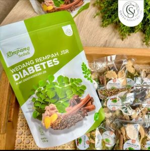 Rempah Diabetes JSR | 1 pak isi 10 pcs / wedang rempah JSR DIABETES / rimpang diabet / herbal diabet / Dr. Zaidul akbar