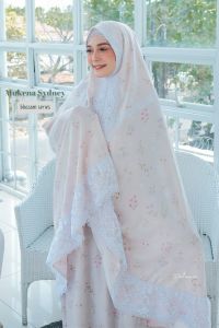 Mukena Sidney Blossom Dewasa Renda Dari Dalanova Terbaru Jumbo