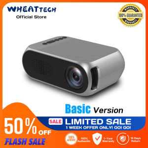 Unic Mini Projector YG320 4K Ultra HD Experience Remote Control Home Movie  Mini for Room