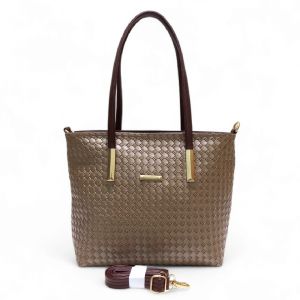 Rihaga Totebag Wanita Tameng Tikar Kulit Sintetis Elegan Kerja Kuliah Ibu Pengajian