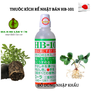 Thuốc kích rể làm xanh lá giúp tăng trưởng cây HB-101 công nghệ NHẬT BẢN