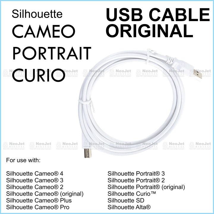 Kabel USB Silhouette Cameo Portrait Original Ori Cable Asli