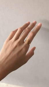 Cincin double name ( pesan sesuai nama kamu )