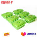 6 Set Basi Prasmanan Plastik / Tempat Makan Prasmanan Set / Wadah Saji Prasmanan. 