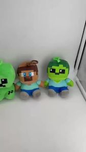 Trò chơi Minecraft Creeper Đồ chơi nhồi bông cho trẻ em Quà tặng Nhân vật MC Móc khóa Ba lô Trang trí