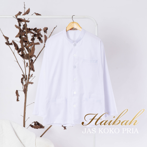Koko Haibah / Baju Koko Pria Lengan Panjang