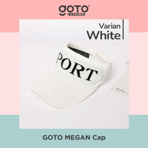 Goto Megan Sport Cap Topi Golf Senam Olahraga Wanita Katun Elastis