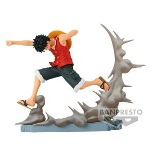In Stock Bandai Senkou Zekkei Monkey D. Luffy 8Cm Original Action Figure Anime Pvc Model ornament Collectible Toy gift