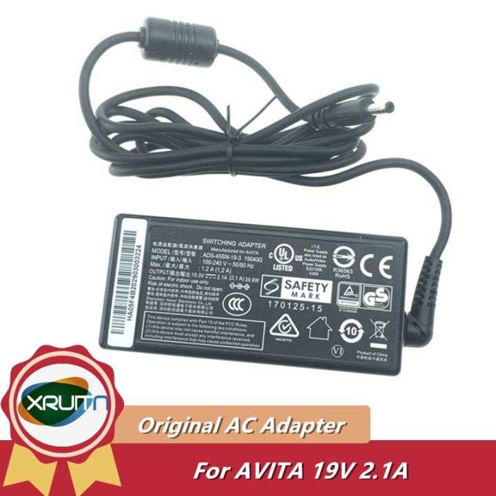 Original Laptop AC Adapter Charger For AVITA 19V ADS