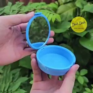 Hộp Đựng Hàm Duy Trì Hộp Đựng Niềng Răng Khay Máng Trong Suốt Hàm Hawley Có Gương Hộp lớn