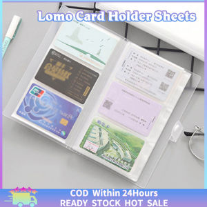 Fast Delivery: 240 Cards Photo Card Book Holder Portable Business Card Binder Transparent Card Protector DIY Photo For BTS and Kpop LOMO Photocards