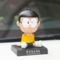 Doraemon Nobita 叮当 大雄 Cute Version Shaking Head Toy Car Home Decor Toys 12cm. 