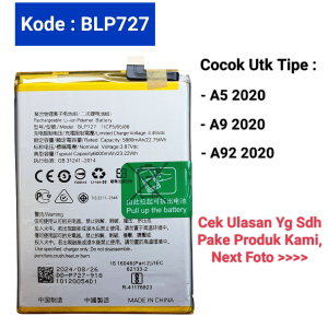 Baterai Original A5 2020 A9 2020 A92 2020 Blp727 Battery Batre Original