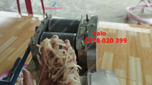 Máy thái bì heo quay tay  thái sợ rộng 1ly