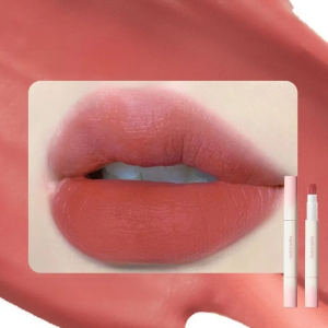 【Kirim dalam 24 jam】Air Lip Glaze Matte Air Cushion Lip Cream Lip Powder Cream Wanita Bare Face Whitening Lip Gloss