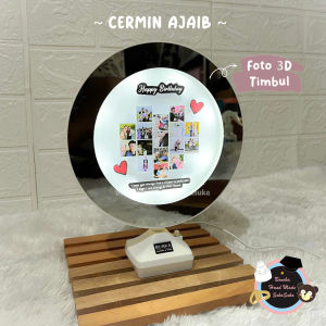 CERMIN AJAIB CUSTOM VALENTINE FREE KABEL USB FREE KARTU UCAPAN