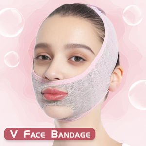 【TERSEDIA & COD】Perban Pelangsing Wajah Sangat Elastis Tanpa Jejak Wajah Berbentuk V Masker Tidur Memahat Anti Kendur Dagu Ganda Tipis Mengurangi Kerutan Garis V Pipi Dagu Pembentuk Leher Sabuk Tali Pijat Alat Perawatan Kecantikan Kulit