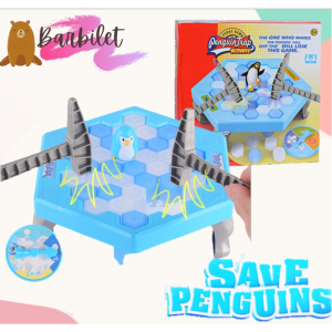 Childrens Toys Penguins Ice Cubes Boardgames/Penguin Trap Ice Breaker Game For Parent Interaction Toddler Toys Kids Gift 企鹅破冰玩具(1053)