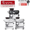 Breville BES876 the Barista Express™ Impress Coffee Machine - 3 Pin Plug with Safety Mark, 1 Year Breville Warranty. 