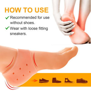 1 Cặp Mặt Nạ silicone gel Dưỡng Ẩm Chống Nứt Nẻ Và Tái Tạo Làn Da Chân