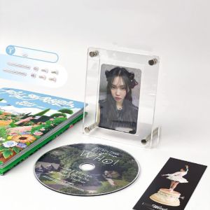 LEIFNYDI ขนาดการ์ดรูปภาพ ที่วางการ์ดภาพ วัสดุอะคริลิก กรอบแสดงผล กรอบแสดงการ์ดภาพ ตกแต่งโต๊ะทำงานในห้อง ใช้งานได้จริง กรอบรูปอะคริลิค ตกแต่งห้อง