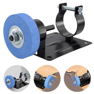 Bộ chuyển máy khoan cầm tay thành máy mài kim loại máy đánh bóng chà nhám tiện dụng có đế cố định----- -TS-
