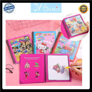 Coloring Book Reusable Book Magic Water Kids Activity Montessori Art Mainan Art Buku Mewarna Buku Kanak Kanak