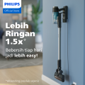 Philips Vacuum Cleaner Tanpa Kabel Polygon XC3131/01 3000 Series AquaMist - Cordless Stick Vacum 3in1, Penyedot Debu Lampu LED. 