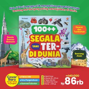 buku 100 segala yag ter di dunia ziyadbooks hardcover