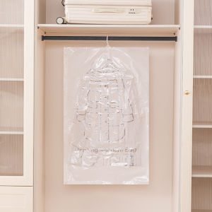 Túi hút nén chân không áo khoác kiểu treo túi đựng quần áo chăn ga kín treo tủ chống bụi chống ẩm TD148