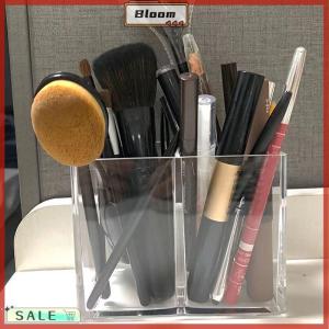 Follow Get New[Bloom Z] Cosmetic Storage Box Makeup Brush Holder Organizer Lipstick Eyebrow Pencil Bathroom Storage Display Stand Acrylic