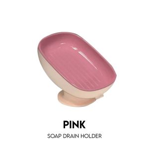 [SG STOCK] Soap Box Drain Soap Holder Water-Draining Soap Dish Box Storage Sponge Holder Bathroom Storage Tray