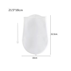 veevio ถุงซิลิโคนนวดแป้ง  ทำอาหาร ทำขนม หมักเนื้อ เก็บผัก เก็บอาหารสด Silicone Bag