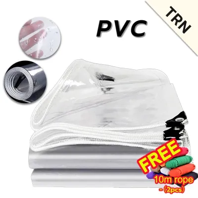 ผ้าใบกันแดดกันฝน PVC 100% ผ้ากันฝนแบบใส ผ้าใบใส หนาพิเศษ ผ้าใบใสกันฝน ผ้าใบกันแดดฝน ไซโกญี่ปุ่น กันน้ำกันฝน 100% โปร่งแสง เหมาะสำหรับ ระเบียง ห้องนอน ที่จอดรถ ผ้ายางกันแดดฝน กันฝน ผ้าใบ ผ้าใบใส