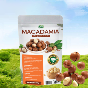 【Buy one get one free】200g macadamia nuts organic healthy food nutritious gluten-free low-carb