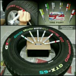 Spidol Ban Anti Air Warna-warni Ban Mobil Jejak Ban Permanen Spidol Cat Grafiti Spidol Berminyak tahan air