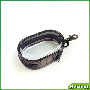 Nexlent Waterproof Clear Data Cable Storage Bag Portable Mini Zipper Bag Storage Box