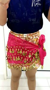 Dancer Skirt Womens  Belly Dance Hip Scarf Scarf Belt Dancer Skirt Womens Performance Costume Sequin