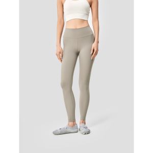 [TẶNG TẤT CỔ TRUNG]Quần Legging nữ cạp cao thể thao Ribbed Yoga Mềm MịnTôn Dáng - Coolmate Women