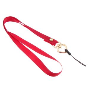 CHUN053634 Detachable Crossbody Keychain Chain Heart Clip Lanyard Neck Cord Phone Lanyard Neck Strap Phone Safety Tether