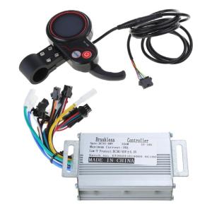 Professional Electric Controller for Scooter 36V/48V and 350W E-bike Brushless Speed with LCD Display