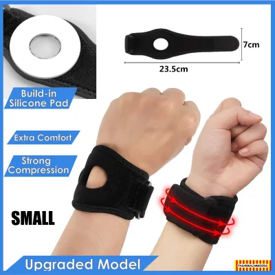 U‑Shaped Wrist Brace Wrist Brace for TFCC Wrist Guard Wrist Protective Wrap for Yoga Badminton Basketball Tear Triangular Fibrocartilage Injuries Ulnar Sided Wrist Pain Adjustable Support