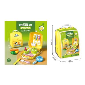 BARU! Mainan Koper Kitchen Set/Medical Supplies/Repair Tool Backpack Belofty Toys