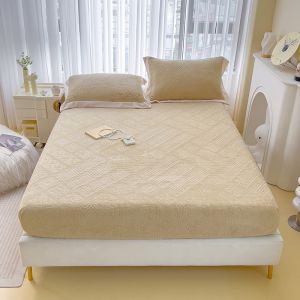 Sét ga gối nỉ nhung vân chìm cao cấp hàng mới 2023 ful siz 1m6  1m8  2m2