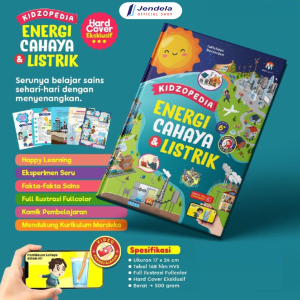 Buku Anak Kidzopedia Energi Gerak Kimia & Panas Keajaiban Tubuh Manusia Hewan dan Tumbuhan Peristiwa Alam Energi Cahaya & Listrik - Ziyadbooks