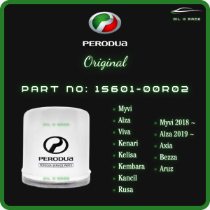 Genuine Perodua Oil Filter (Original) (15601-00R02)