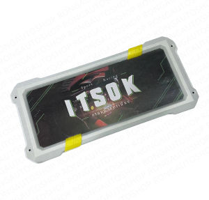 ชุดกรอบป้ายทะเบียนรถยนต์แบบใส่ได้ทุกรุ่น พร้อมสติกเกอร์สีสันสดใส